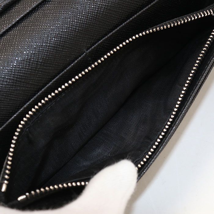 Prada Saffiano Leather Wallet Bifold — view 4