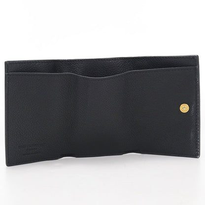 Saint Laurent Compact Wallet Trifold Leather — view 3