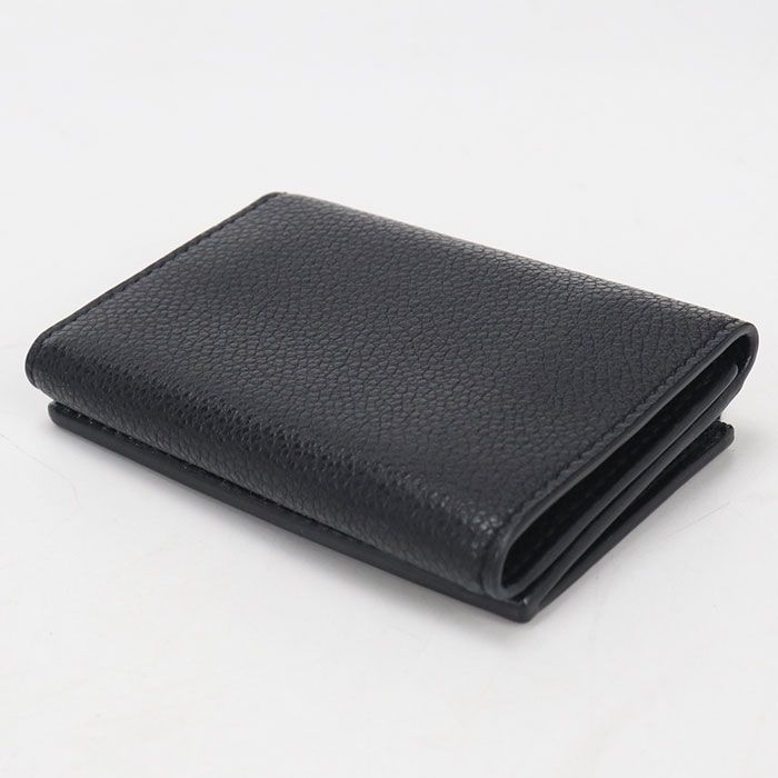 Saint Laurent Compact Wallet Trifold Leather — view 2