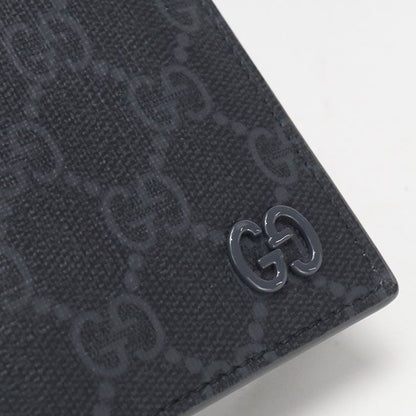 Gucci Wallet Gray Interior GG Supreme with Bifold Coin Purse — view 4