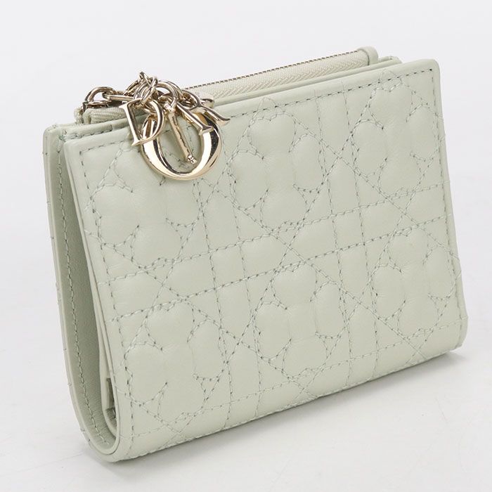 Dior Dahlia Bifold Wallet Leather
