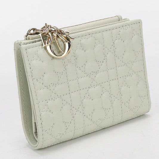 Dior Dahlia Bifold Wallet Leather