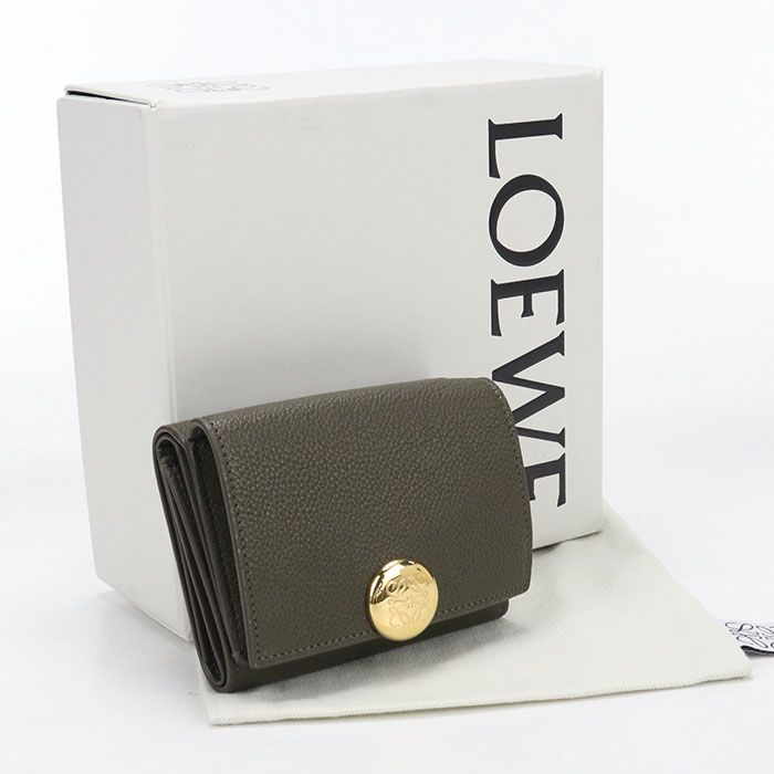 Loewe Trifold Wallet Leather