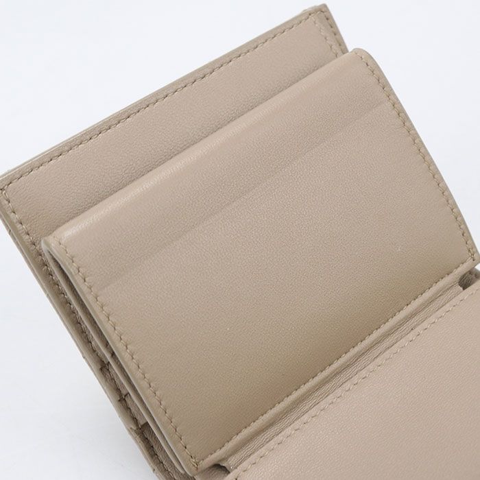 Saint Laurent Multi Fold Wallet Cassandra Trifold Leather — view 7