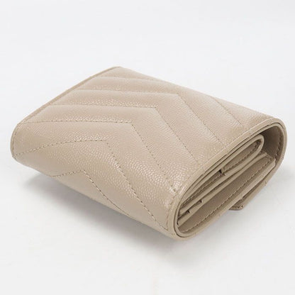 Saint Laurent Multi Fold Wallet Cassandra Trifold Leather — view 2
