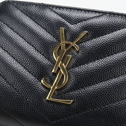 Saint Laurent Bifold Wallet Cassandra Leather — view 9