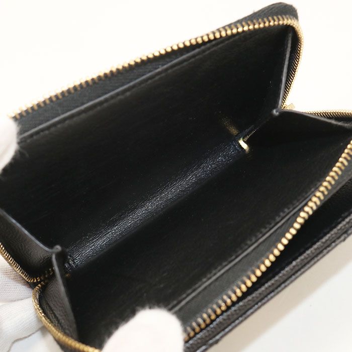 Saint Laurent Bifold Wallet Cassandra Leather — view 5