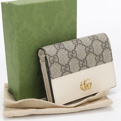 Gucci Bicolor Card Case Wallet Double Bifold