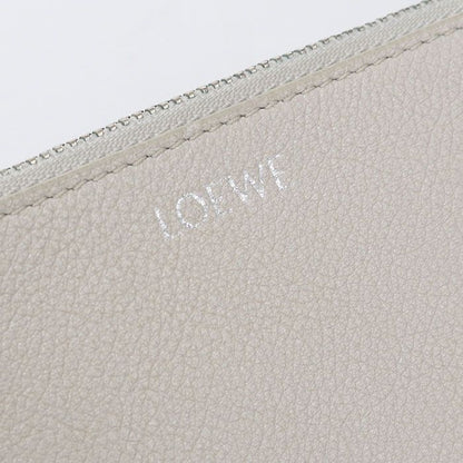 Loewe Pebble Coin Card Holder Fragment Case Purse Leather — view 7
