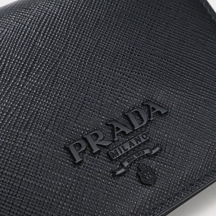 Prada Saffiano Leather Bifold Wallet — view 6