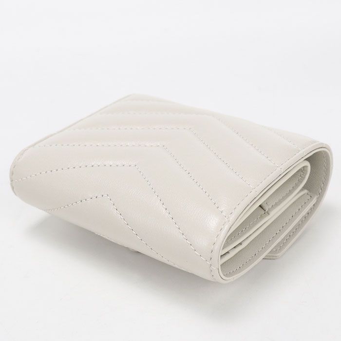 Saint Laurent Multi Fold Wallet Cassandra Trifold Leather — view 2