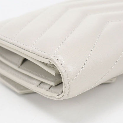 Saint Laurent Multi Fold Wallet Cassandra Trifold Leather — view 7