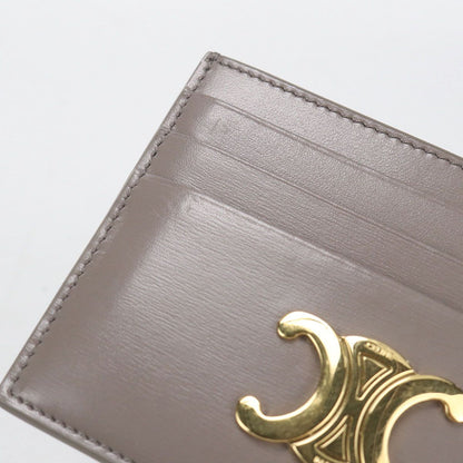 Celine Card Holder Triomphe Case Leather — view 5