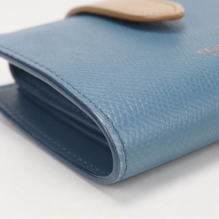 Celine Small Strap Wallet Bifold Leather — view 6