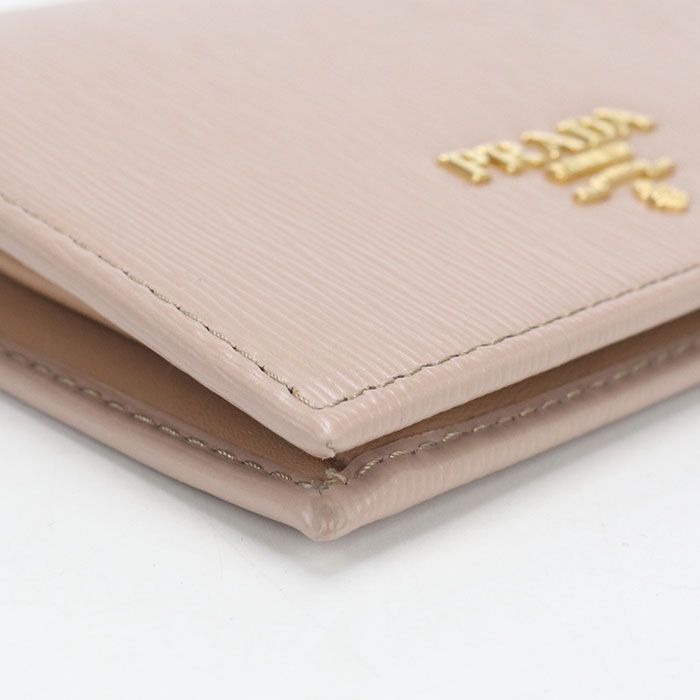 Prada Vitello Move Bifold Wallet Leather — view 6
