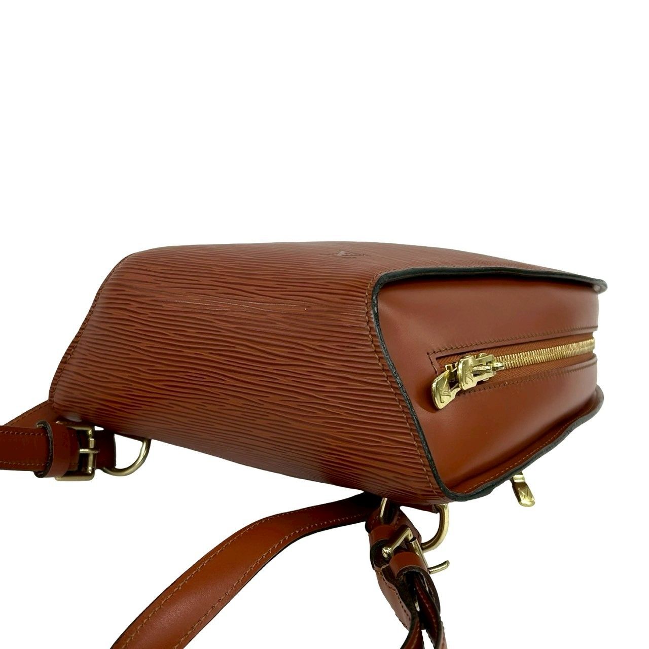 Louis Vuitton Mabillon Epi Leather Backpack Kenya Brown — view 8