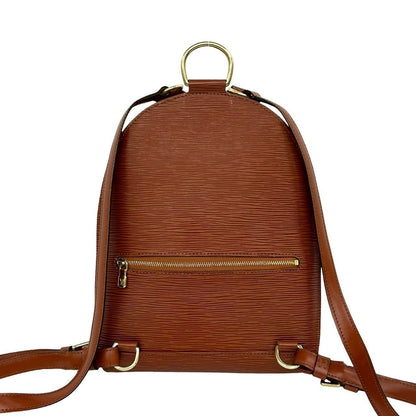 Louis Vuitton Mabillon Epi Leather Backpack Kenya Brown — view 3