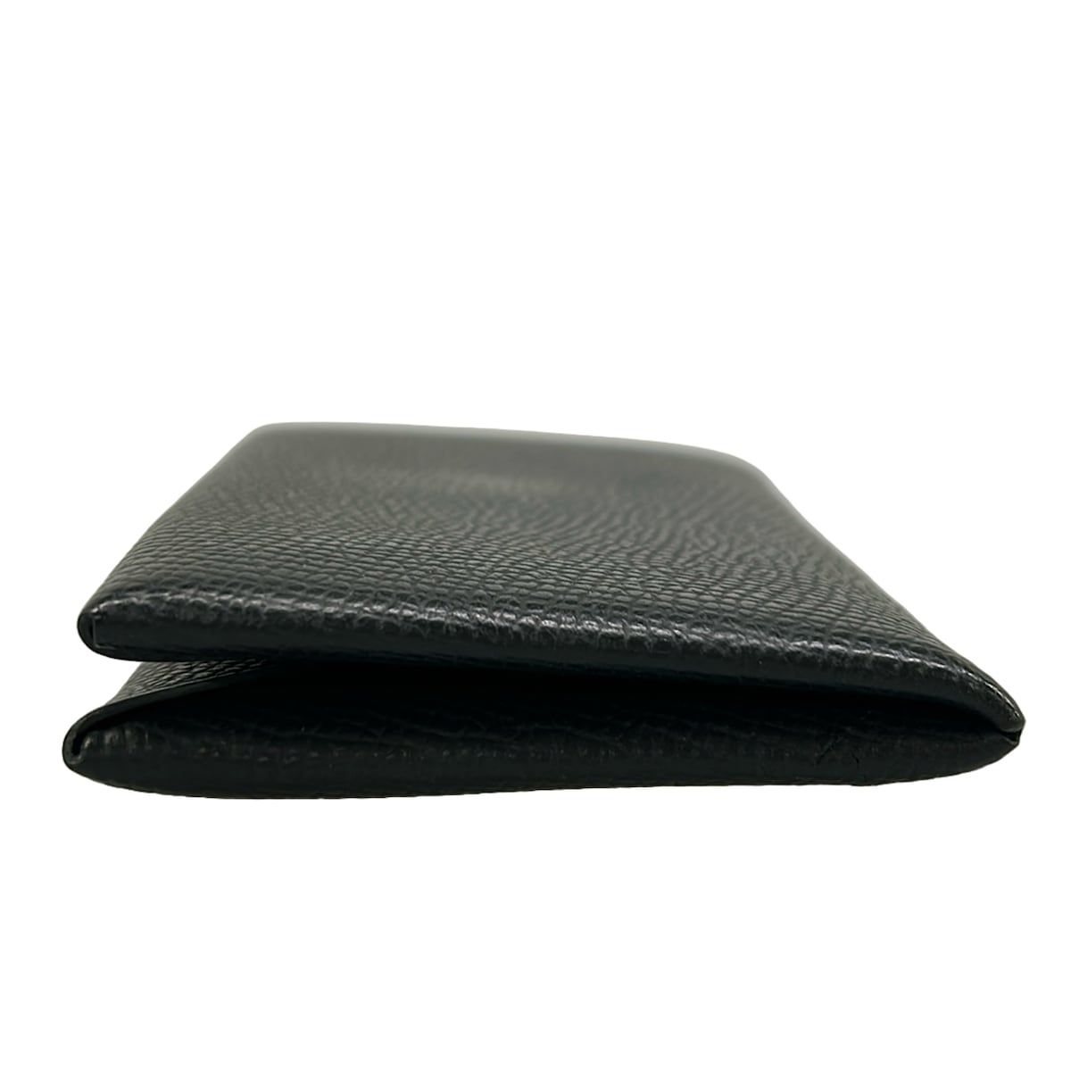 Hermes Card Case Calvi Black Silver — view 8