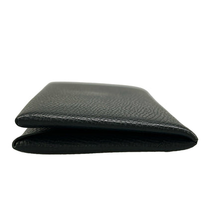 Hermes Card Case Calvi Black Silver — view 8