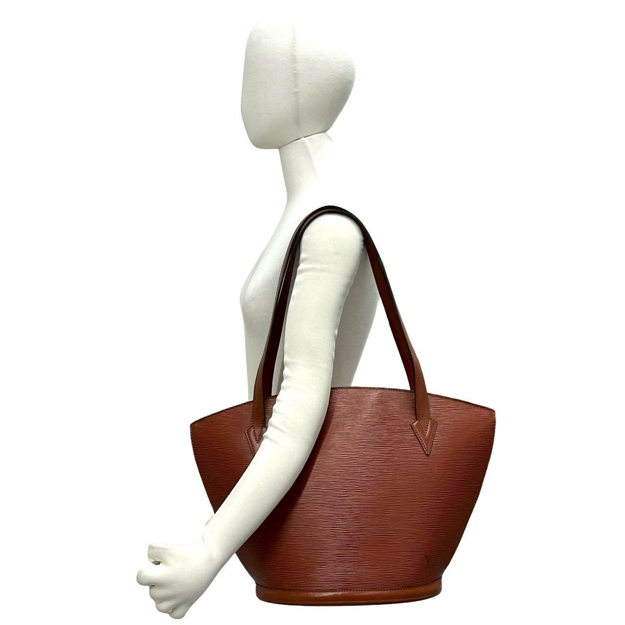 Louis Vuitton Vintage Saint Jacques Shopping Epi Leather Tote Kenya Brown — view 2
