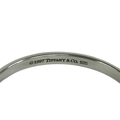 Tiffany & Co Log Narrow Bangle 925 Sterling Silver Bracelet — view 3