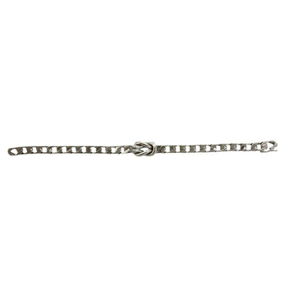 Tiffany & Co Box Knot Chain Bracelet 925 Sterling Silver — view 7