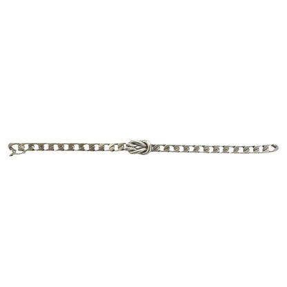 Tiffany & Co Box Knot Chain Bracelet 925 Sterling Silver — view 6