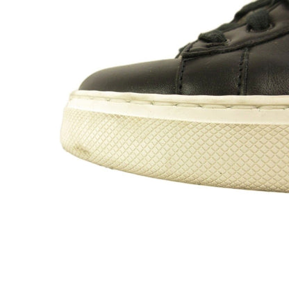 Gucci Ace Web Stripe Sneakers Leather 8 Black — view 8