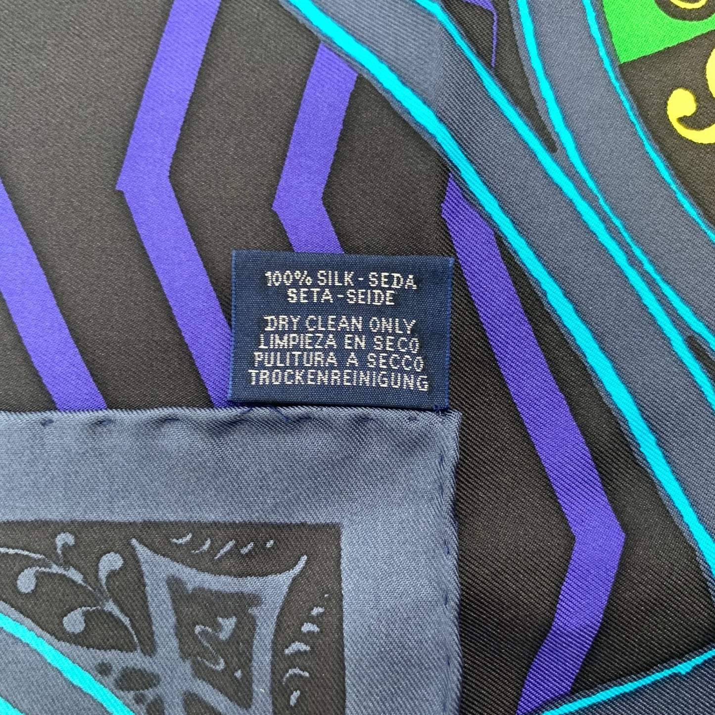 Hermes Carre 90 Jeu de Soie Silk Game Scarf — view 8