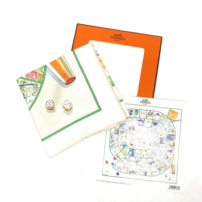 Hermes Carre 90 le Jeu Des Petits Bonheurs Little Happiness Game Scarf Silk — view 3