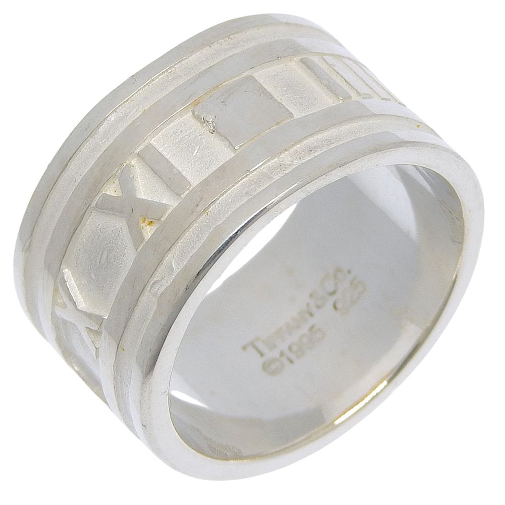 Tiffany & Co Atlas Wide 925 Sterling Silver Ring