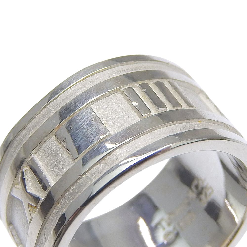 Tiffany & Co Atlas Wide 925 Sterling Silver Ring — view 5