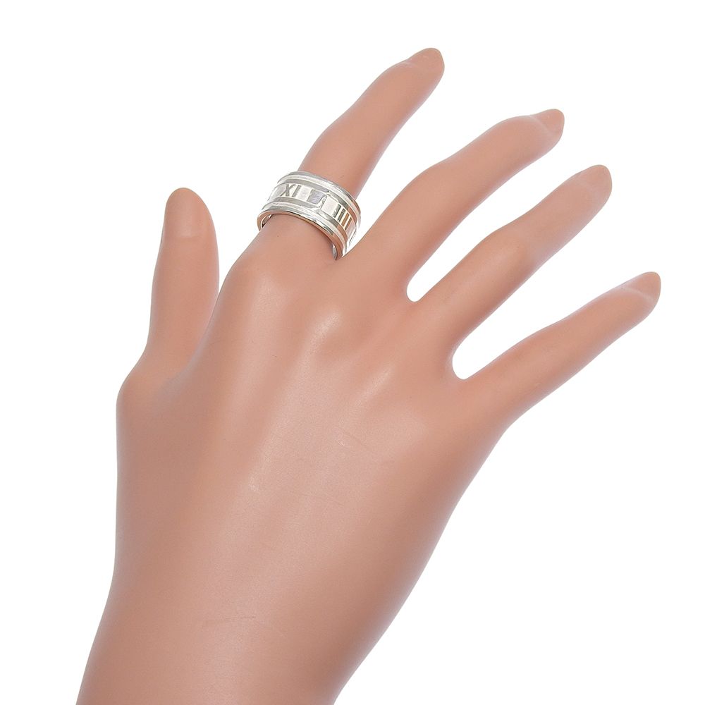 Tiffany & Co Atlas Wide 925 Sterling Silver Ring — view 2