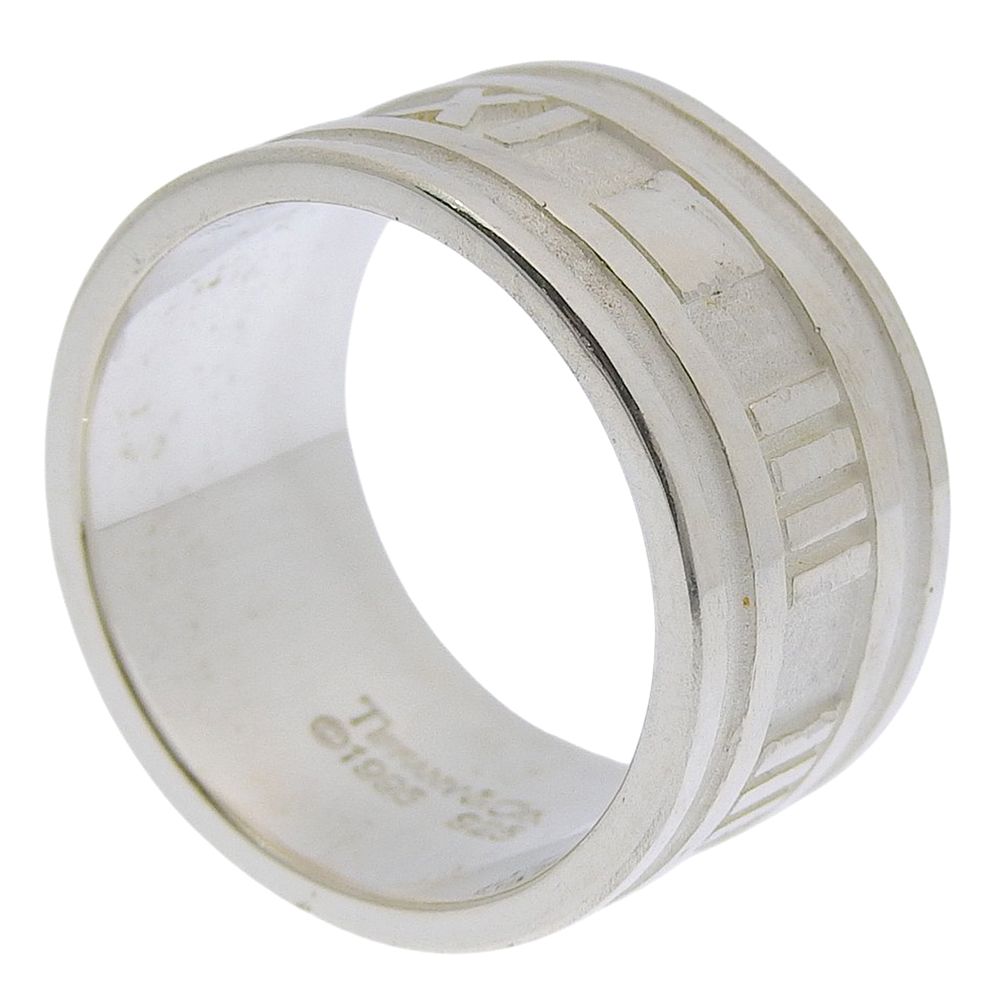 Tiffany & Co Atlas Wide 925 Sterling Silver Ring — view 3