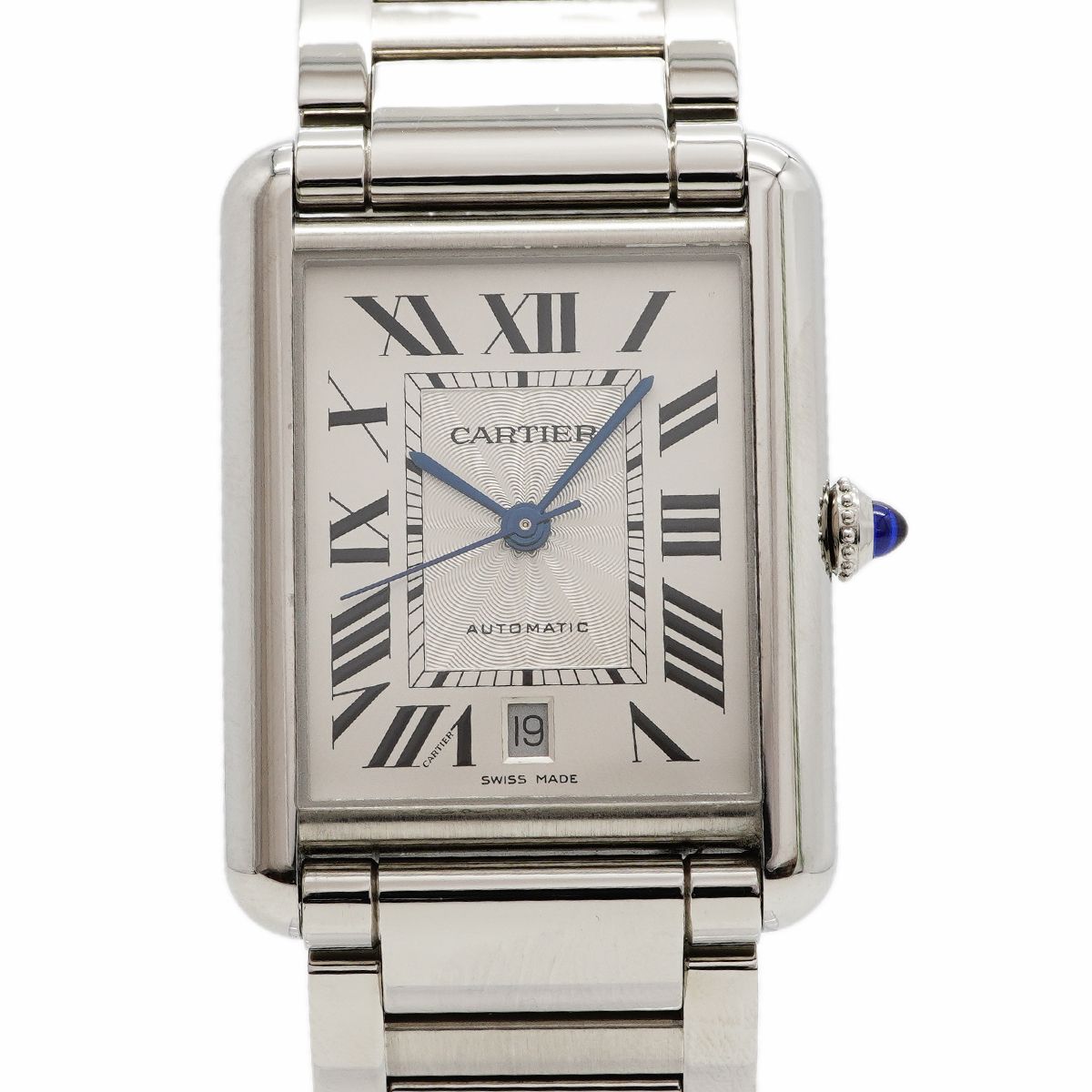 Cartier Tank Must XL Silver Dial Watch