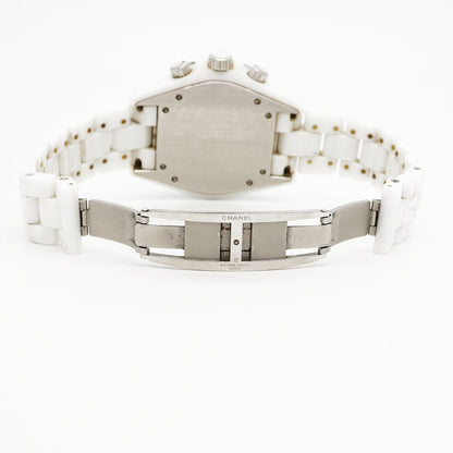 Chanel Chronograph White Dial Watch — view 4