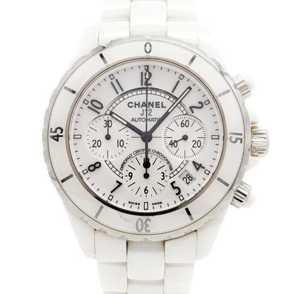 Chanel Chronograph White Dial Watch