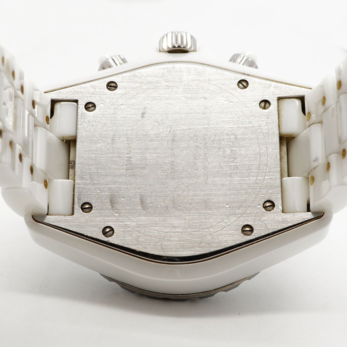 Chanel Chronograph White Dial Watch — view 5