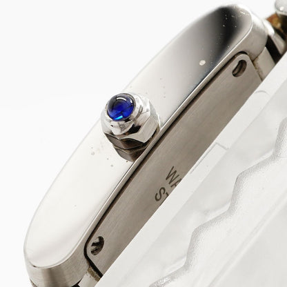 Cartier Tank Francaise SM Ivory Dial Watch — view 9