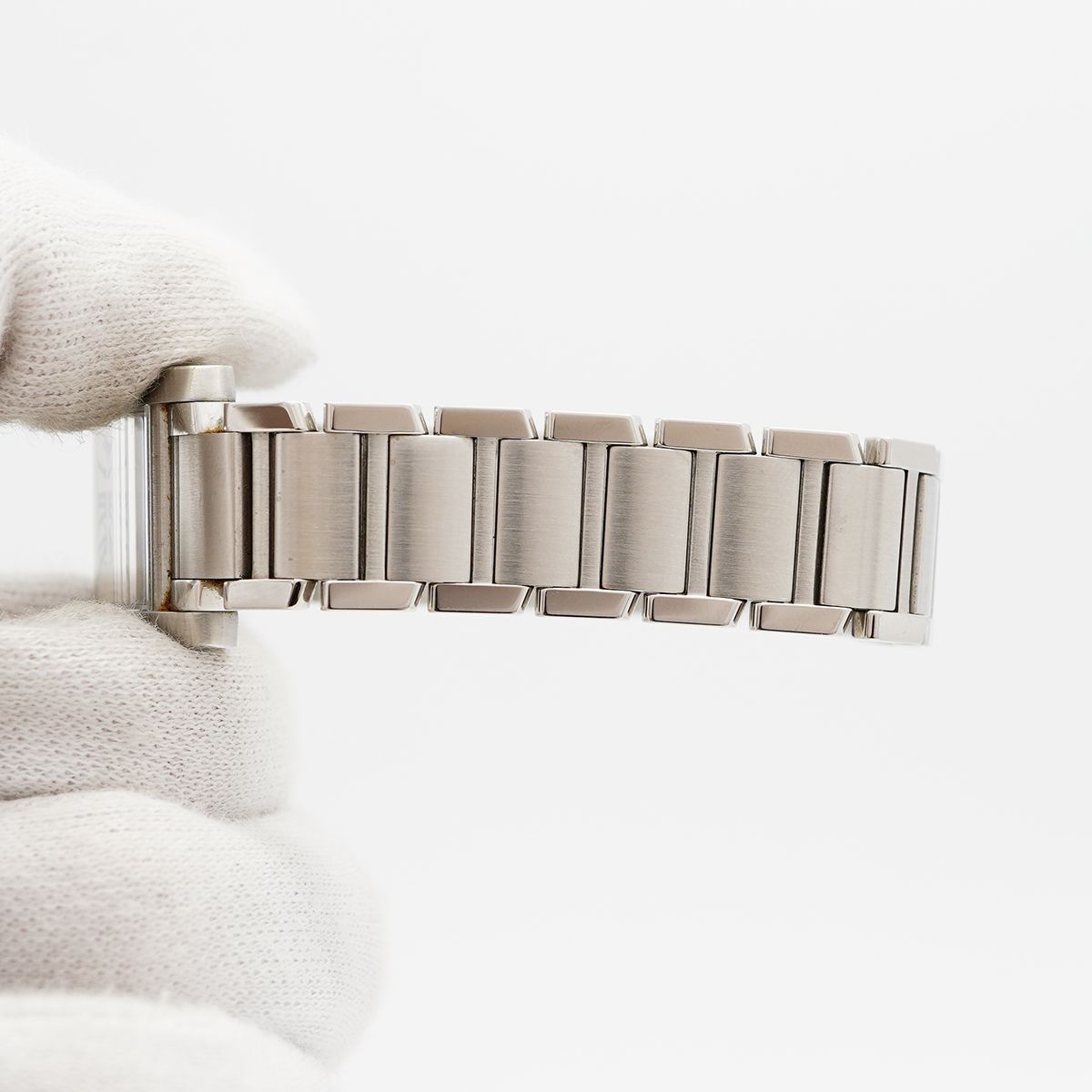Cartier Tank Francaise SM Ivory Dial Watch — view 6