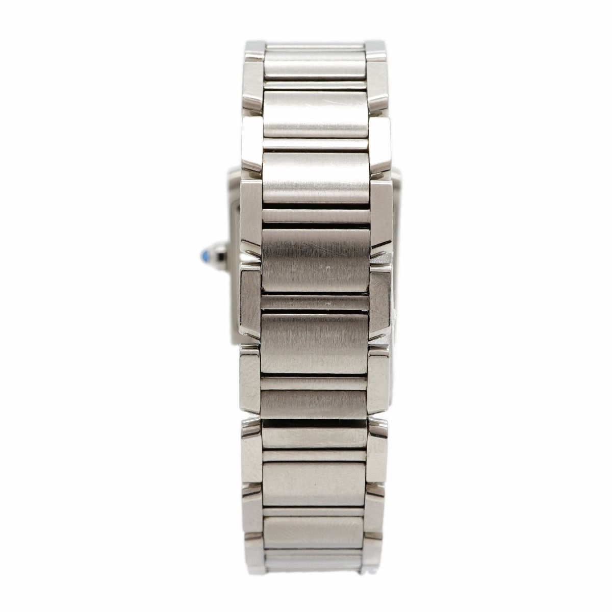 Cartier Tank Francaise SM Ivory Dial Watch — view 8