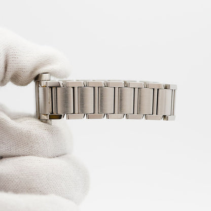 Cartier Tank Francaise SM Ivory Dial Watch — view 6