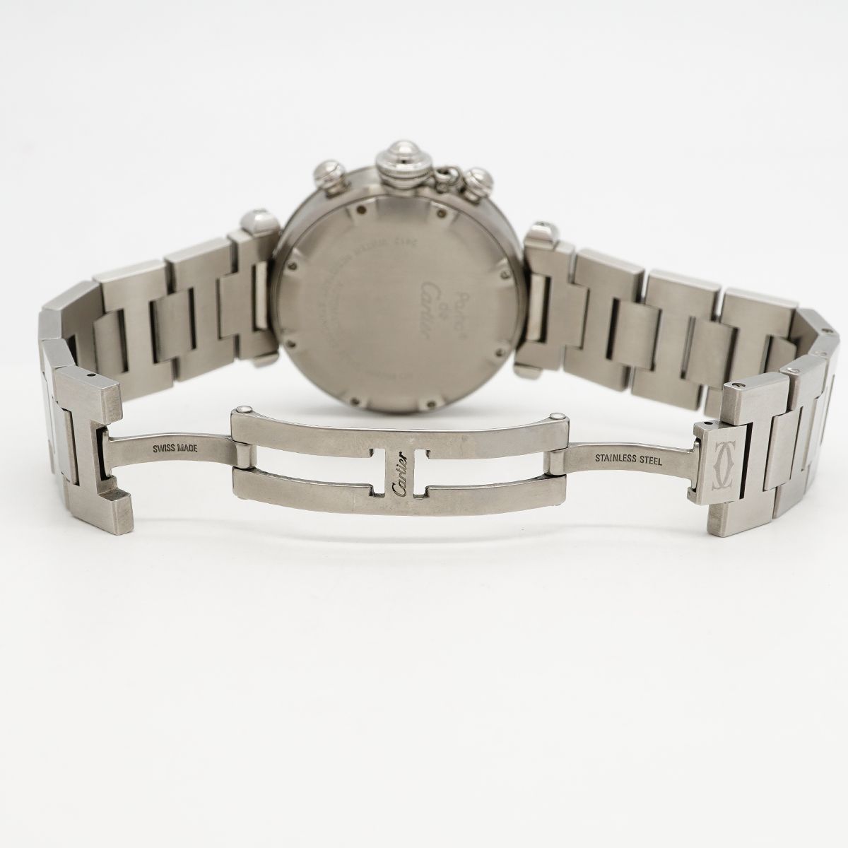 Cartier Pasha C Silver Dial Watch Boys — view 4