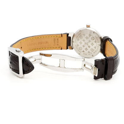 Louis Vuitton Tambour Silver Dial Watch — view 4