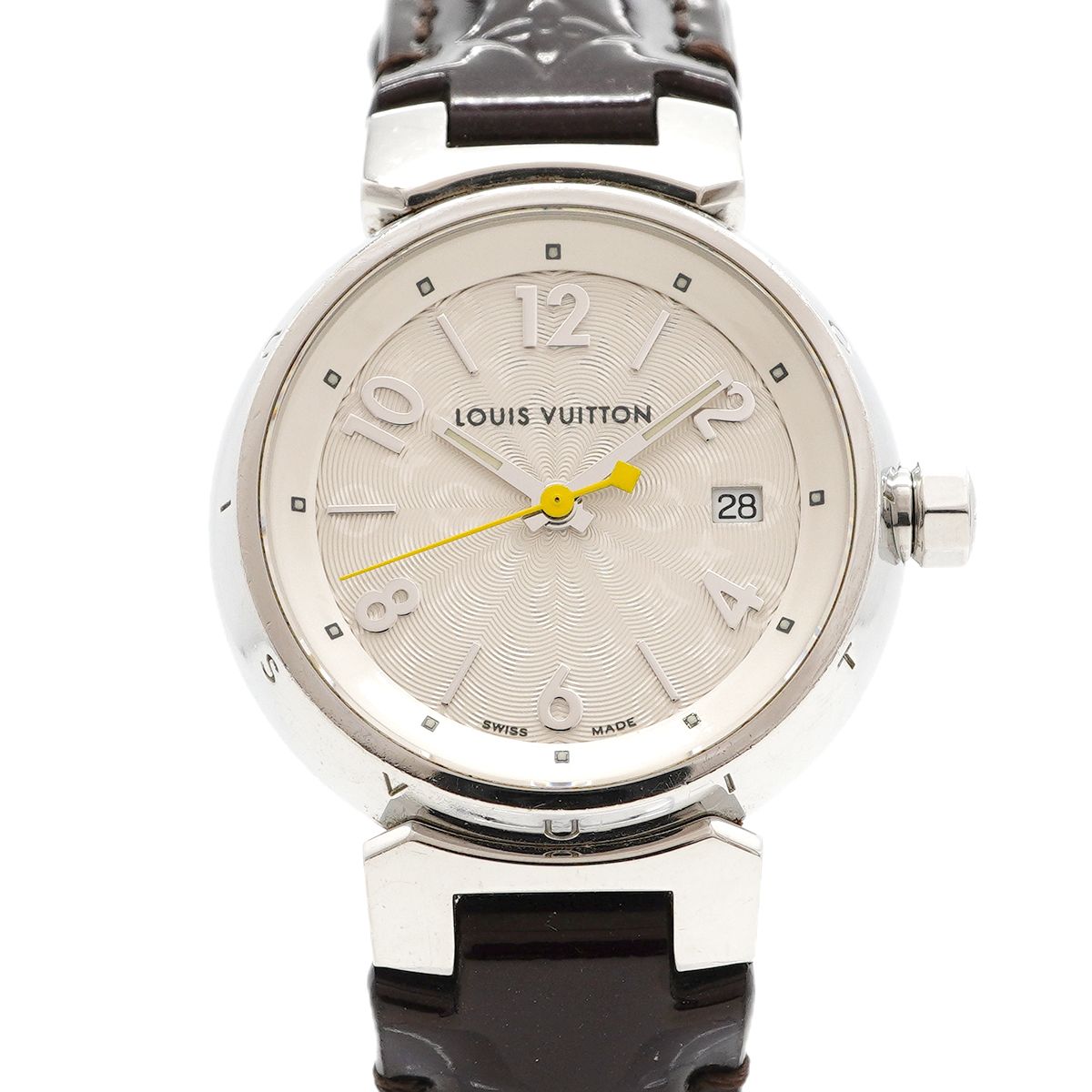 Louis Vuitton Tambour Silver Dial Watch