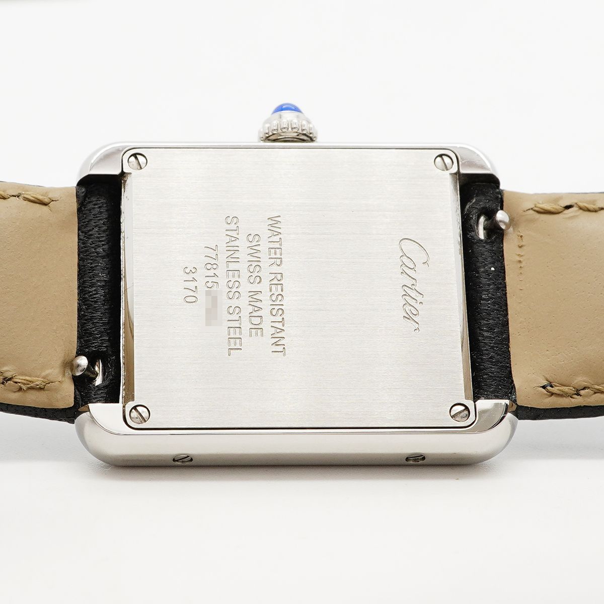 Cartier Tank Solo SM Silver Dial Watch — view 5