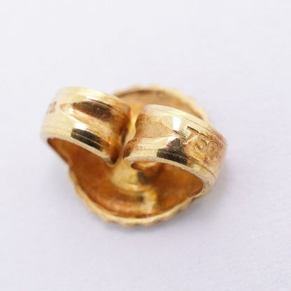 Tiffany & Co Earrings Open Heart 18k Yellow Gold — view 6