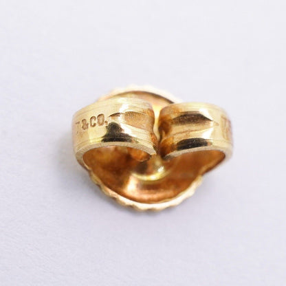 Tiffany & Co Earrings Open Heart 18k Yellow Gold — view 5