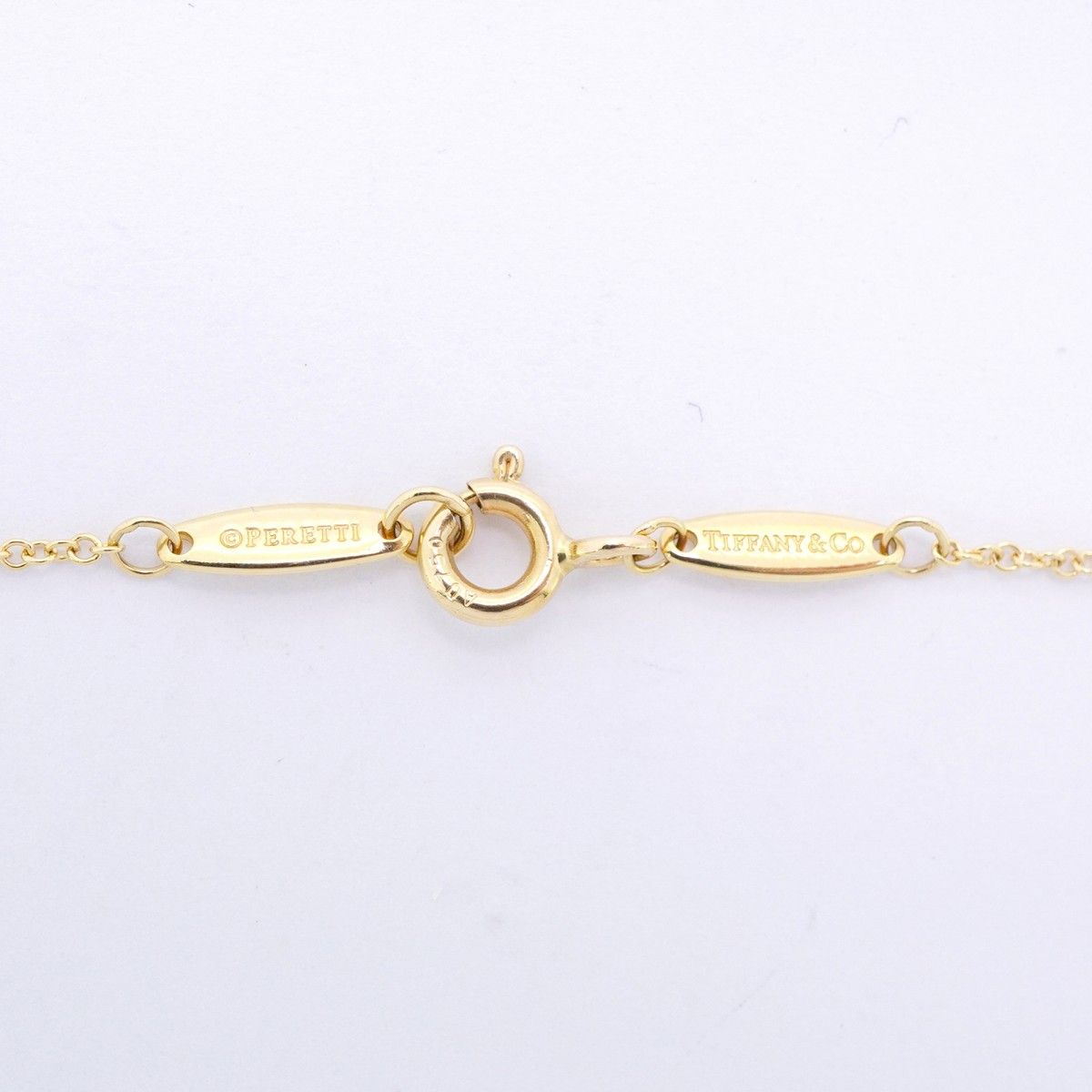 Tiffany & Co Necklace by the Yard 18k Yellow Gold Diamond — view 4