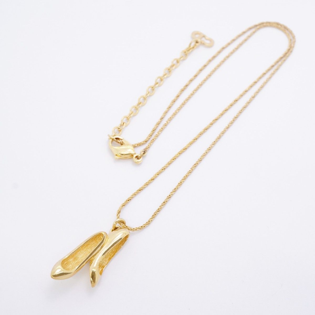 Dior Necklace High Heels Motif Gold Plated — view 3